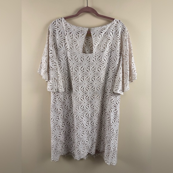 Trina Turk Auteur Lace Shift Cocktail Dress - Picture 4 of 4